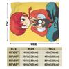P Chan  Ranma Plush Blankets Boy Girl  Flannel Throw Blanket For Home Decor Super Warm Custom DIY Quality Bedspread Gift Idea