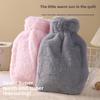 Hot Water Bag, Water-filled Hand Warmer, Abdominal Wrap, Detachable Warm Water Bag, Baby Warmer, Cute Plush, Portable Large-sized, Filled with Water