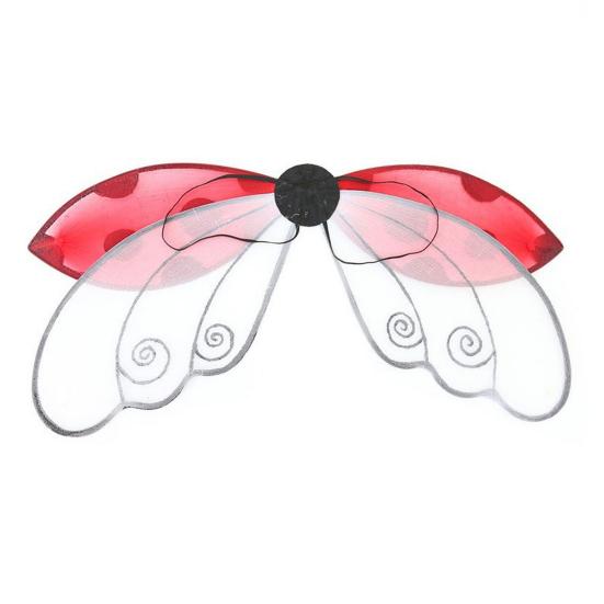 Ladybug Wing for Girls Boys Men Women Halloween Ladybird Costume Fairy Bee Wings for Halloween Masquerade Carnival