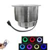 Colorful Light Stainless Steel Cup Holder Remote for Marine Boat, Anti-, with Unique