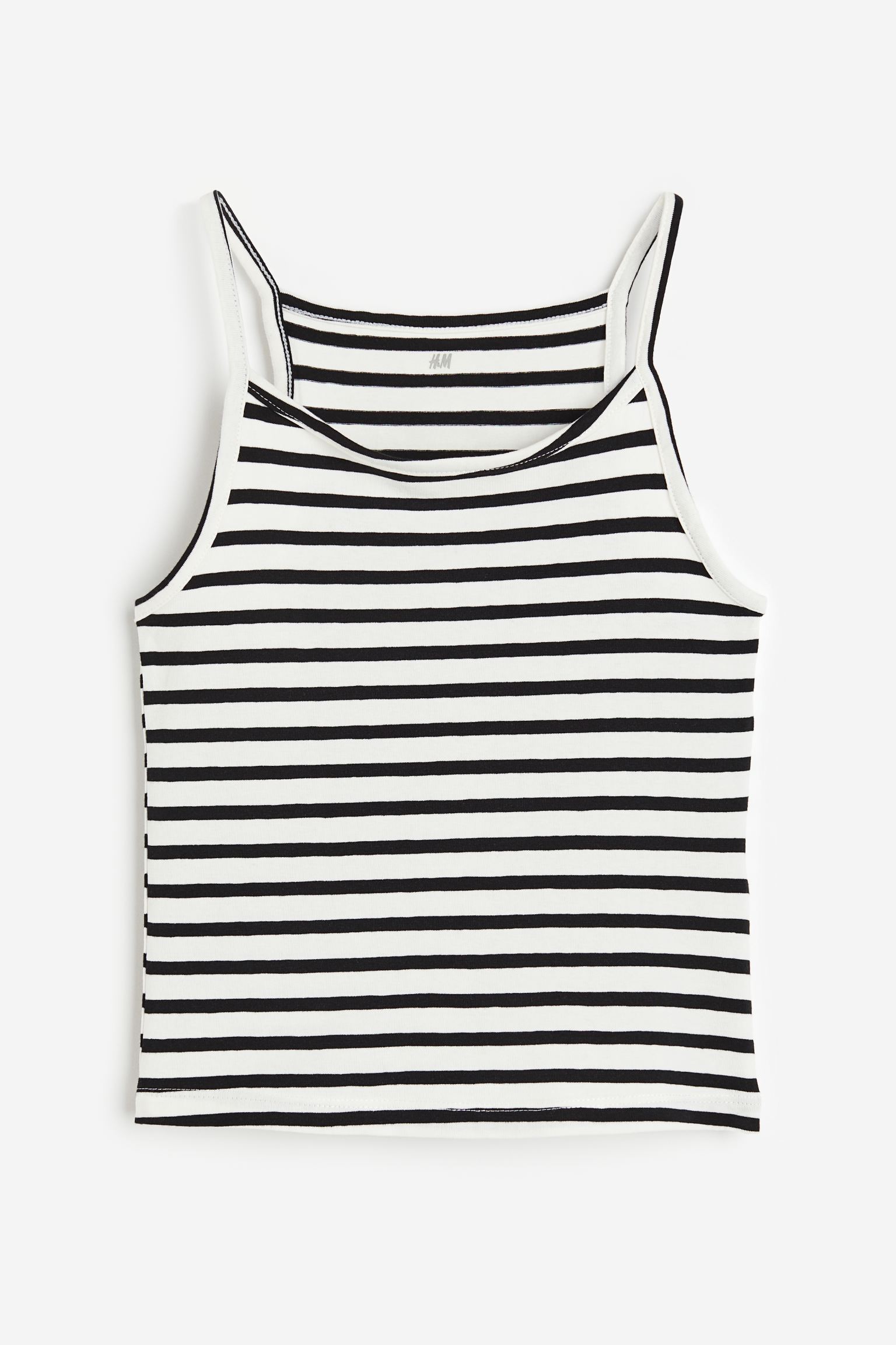 

Топ жилета в рубчик