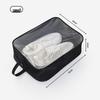 Dual-Layer Transparent Shoe Storage Bag with Zipper - Dustproof and Multipurpose Travel Shoe Cover