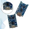 10PCS 18650 for TP4056 5V 1A Lithium Battery Charger Module with Protection Dual Functions Charging Board Type-C/Micro