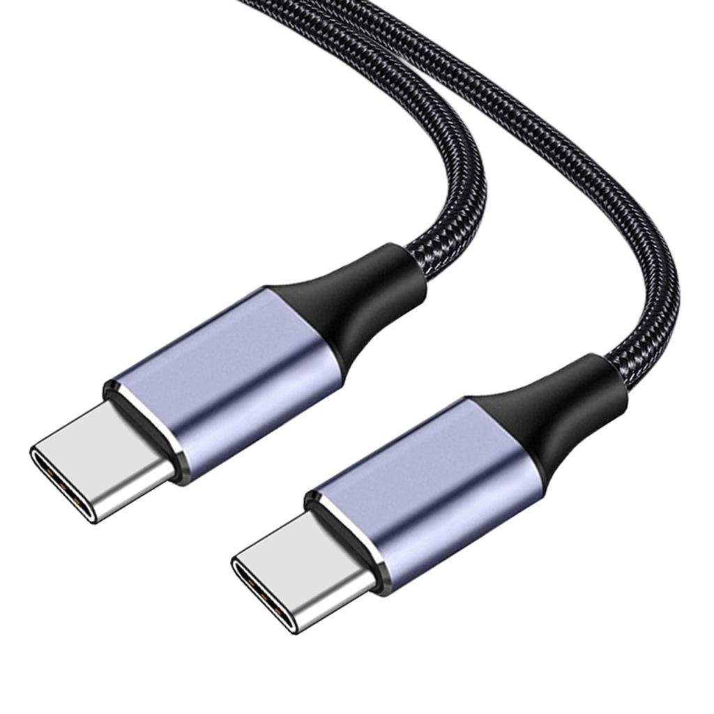 USB C to USB C Cable Fast Charging Cable 100W Short USB C Charging Cable for Cellphone Tablet USB C Car Charging