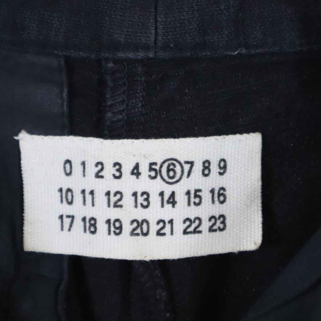 MARTIN MARGIELA Made In Italy Cropped Pants 38 Black Women Used
