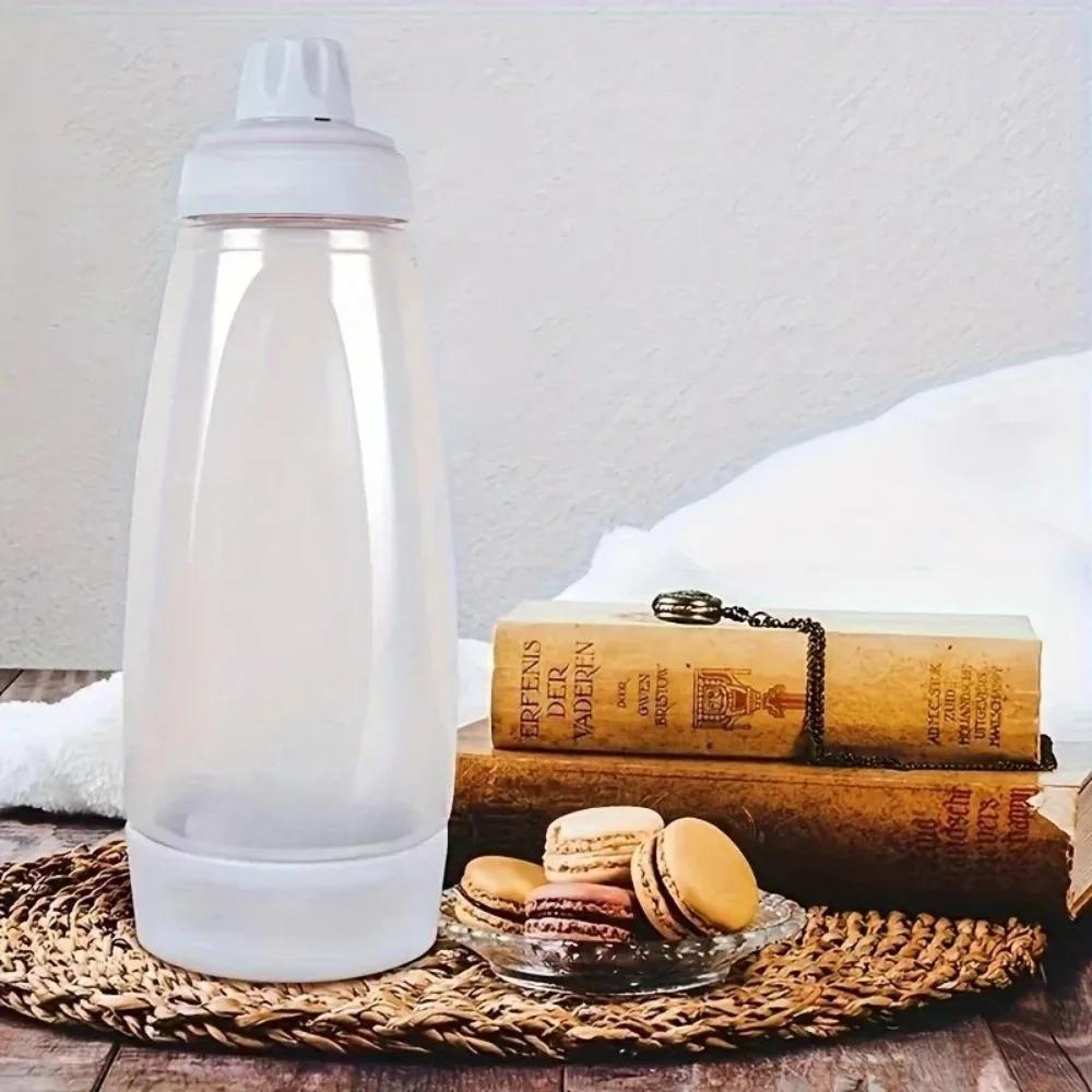 Νέο Μπουκάλι Μίξερ Ζύμης 1000ml με Χειροκίνητη Μανιβέλα με Κλίμακα Δοσομετρητής Ζύμης Πανκέικ με Μπάλα Αναδευτήρα Ψητά Αγαθά Εύκολο Στύψιμο LIJIAO