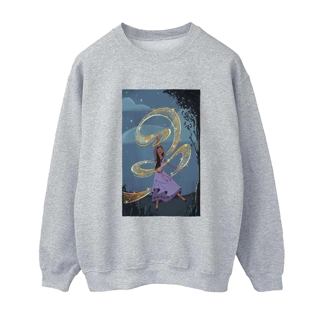 Wish Womens/Ladies Sparkle Sweatshirt