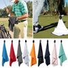 Manyetik Golf Havlusu Mikrofiber Golf Havlusu Temizleme Bezi Blok Waffle Desen Hızlı Kuruyan Golf Aksesuarı Golf Çantaları Arabaları için