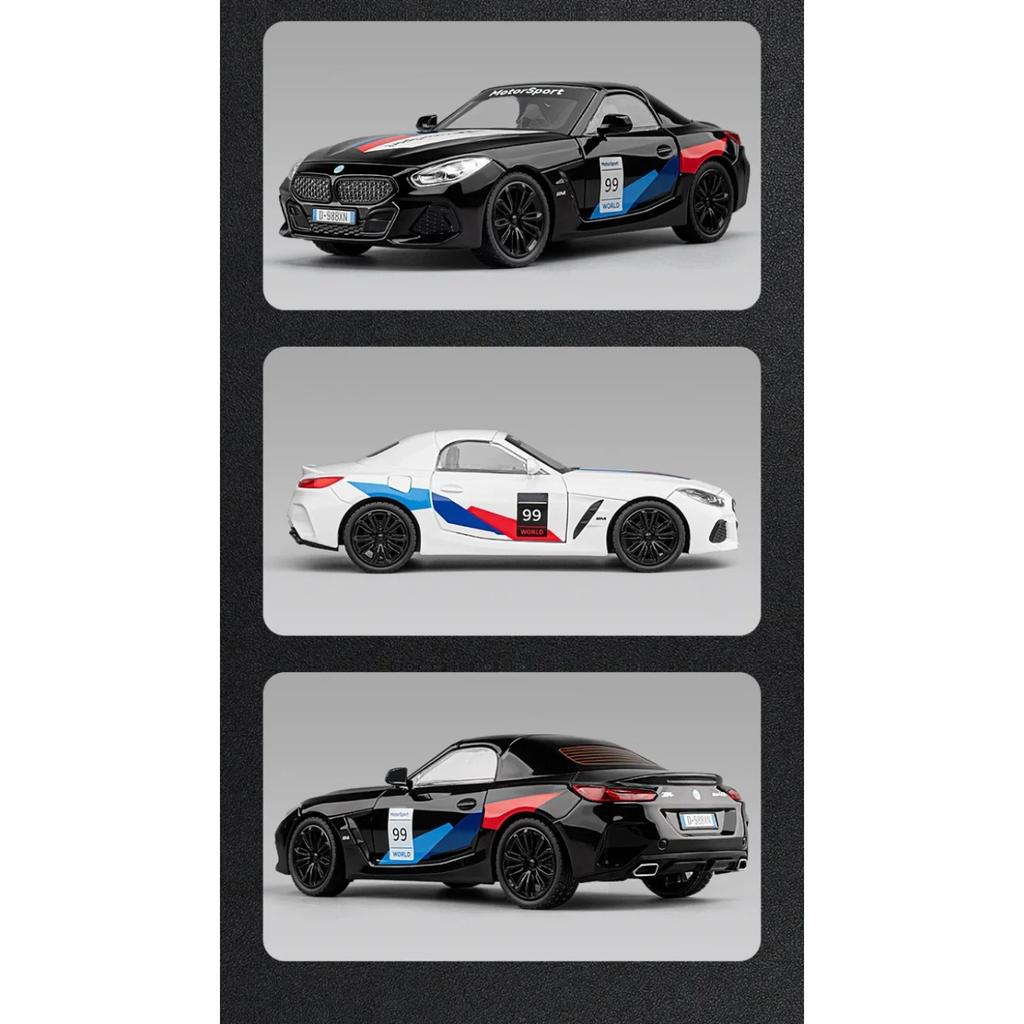 1/22 BMW Z4 Coupe Convertible Supercar Alloy Car Model Collection Miniature Voiture Diecast Toy Vehicle Children Boyfriend Gift