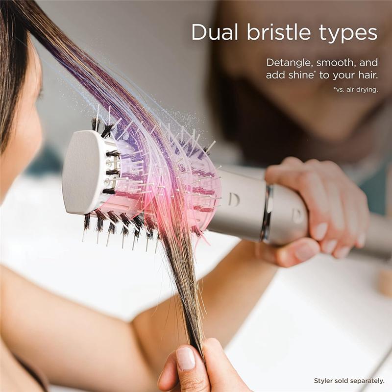For Shark Flexstyle Hair Dryer Styling Anti-Flying Nozzle& Paddle Brush Attachments Styling Drying Tools