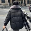New Down Cotton-padded Jacket Female Short Little Korean Version of Loose Padded Cotton-padded Coat Bread Coat.