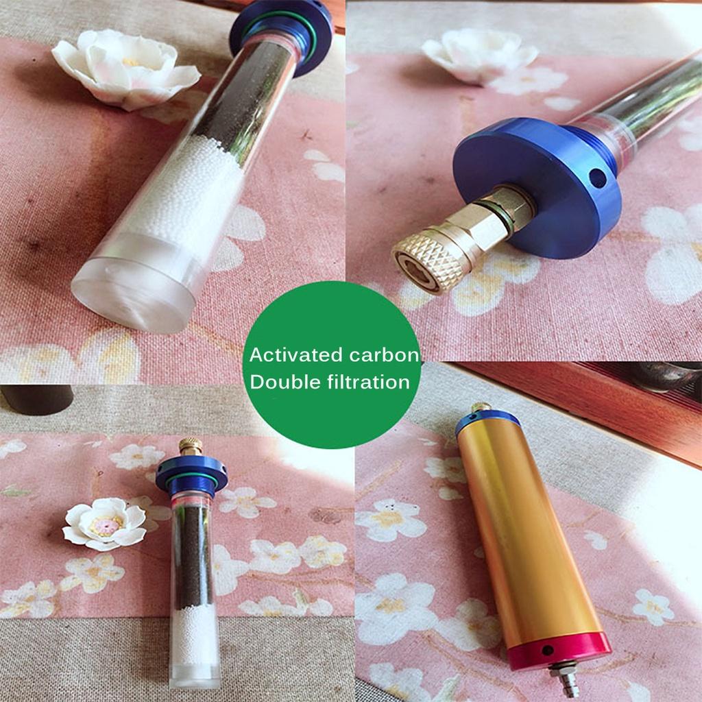 300bar PCP Electronic Compressor Pump Diving Water-Oil Separator Filter High Pressure Pump Absorbent Carbon Filter