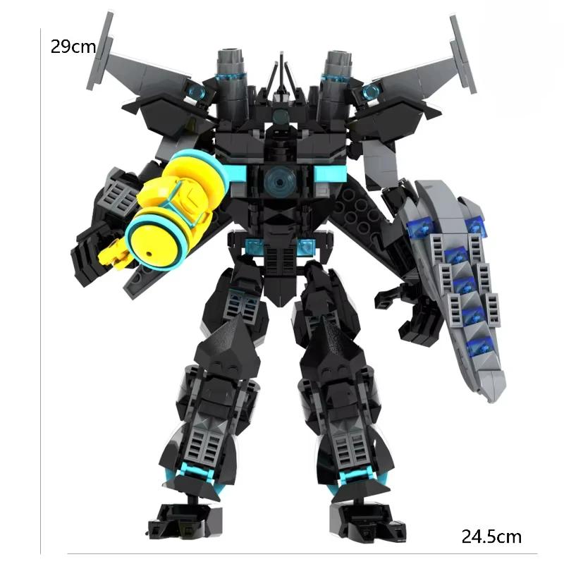 Skibidi Toilette Titanen TV Mann 5.0 Blöcke Titan Uhr Mann TV König Blöcke G-Mann Blöcke Spielzeug Bohrer Mann Ziegel Geburtstag Geschenk für Kinder Spielzeug