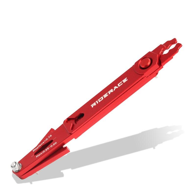 

Индикатор износа цепи велосипеда с креплением звена цепи велосипеда Magic Buckle Съемник Монтажный инструмент для ремонта велосипеда красный