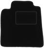 Driver's Mat Black For: Renault Vel Satis Liftback, Hatchback (2001-2010)