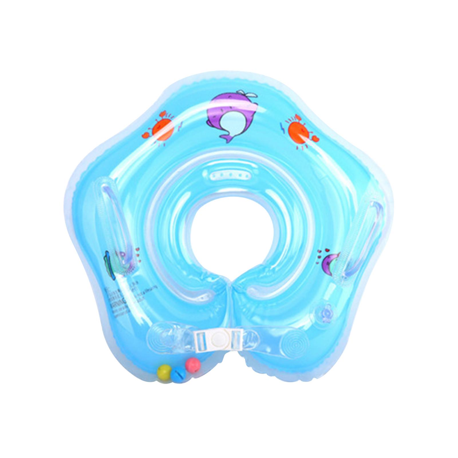 

Summer Give Away Inflator Pool Floats With Baby Swimming Ring Dolphin For Baby синий