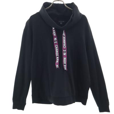Long Sleeve Mock Neck Cut L Black Women Used