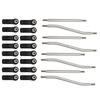 8Pcs/Set RC Steering Link Rod End Stainless Steel Fit for Axial Capra AXI03004 Remote Control Car