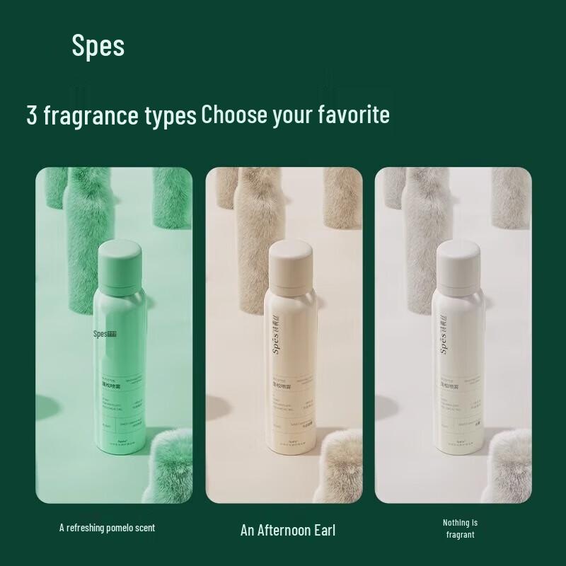 

Spes Unscented Dry Shampoo Spray