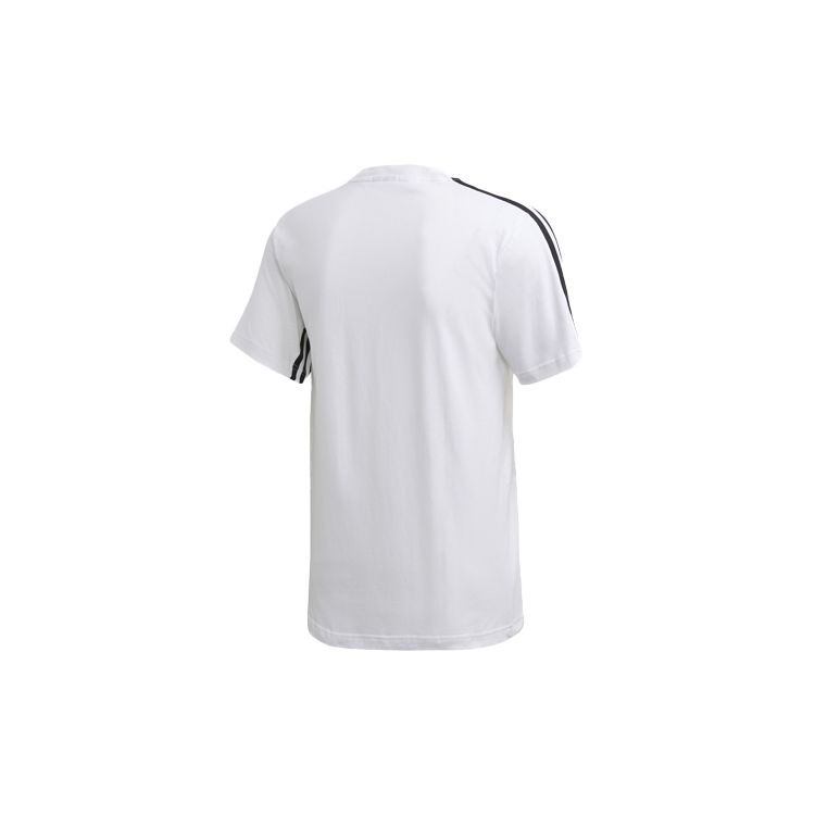 Adidas 3-Stripes Tape Tee Men Tops White FL3605