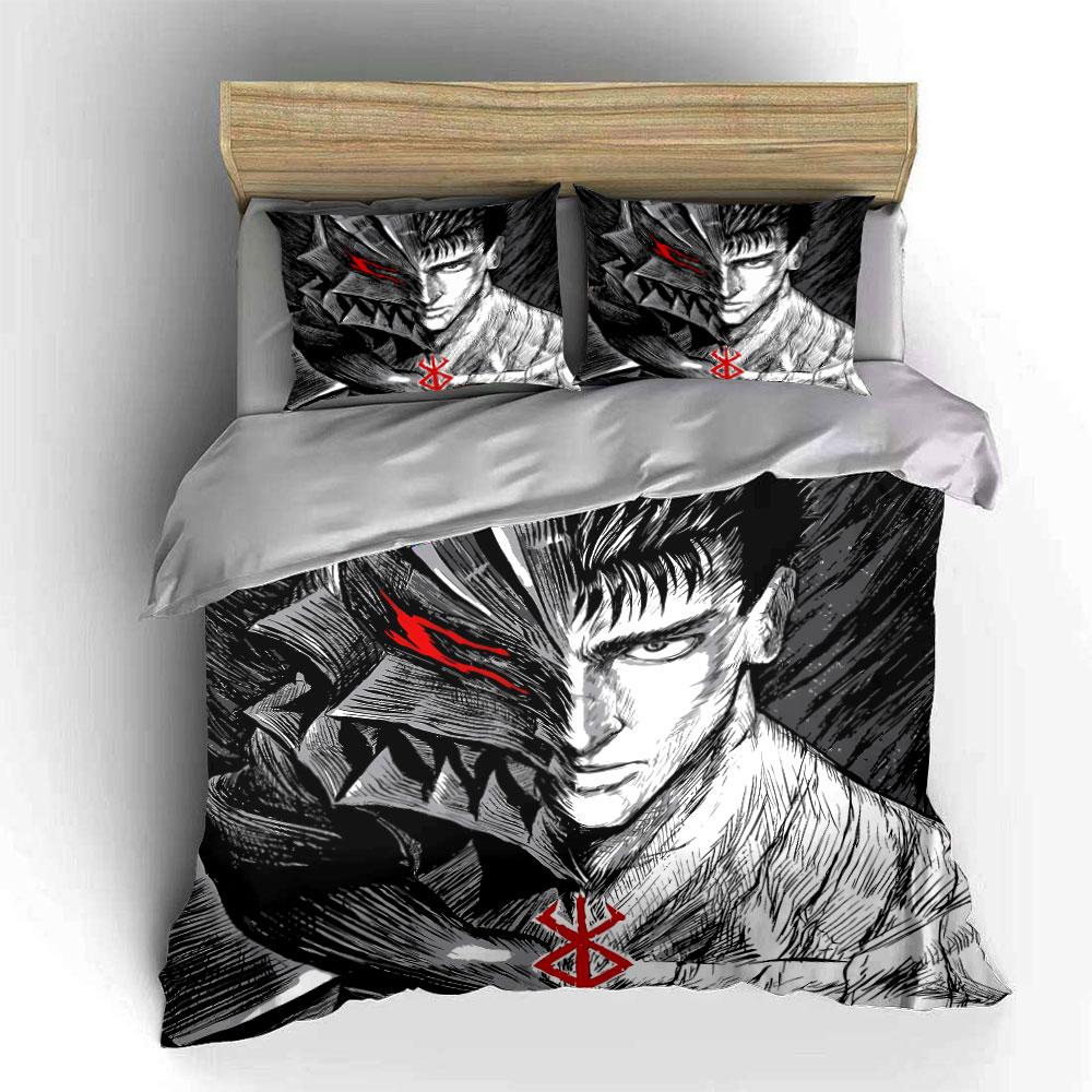 Split-face Design, Man, Armor. Bedding Sets Duvet Cover Sets Duvet Covers Pillowcases(1*Duvet Cover 2*Pillowcases Without Duvet Insert)