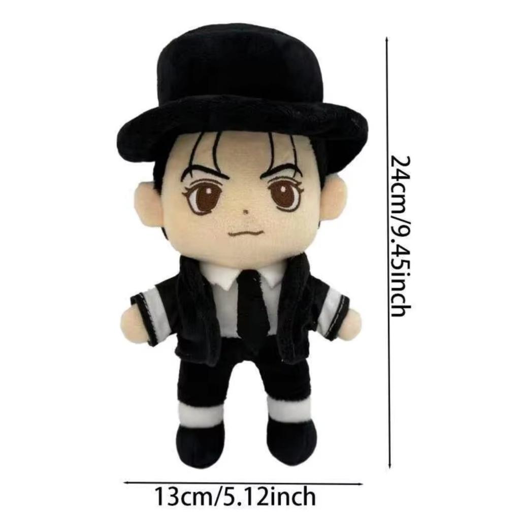 Rock Peripheral Michael Cosplay Doll Joseph Jackson Michael Souvenir Gift 23cm Cotton Doll For Hallowmas Party Adult Role Play