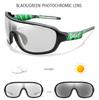 Men Women Polarized Photochromic Outdoor Windproof Road Cycling Eyewear Sports Cycling Fishing Sunglasses