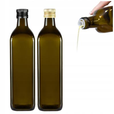 Marasca Square Olive Bottle 750ml For Olive Oil Bottle With Dispenser 0.75L