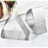 Round Thousand-layer Mousse Cake 6 Equal Slicer Stainless Steel Cake Cutting Mold Divider Baking Tool Cake Making Accessories