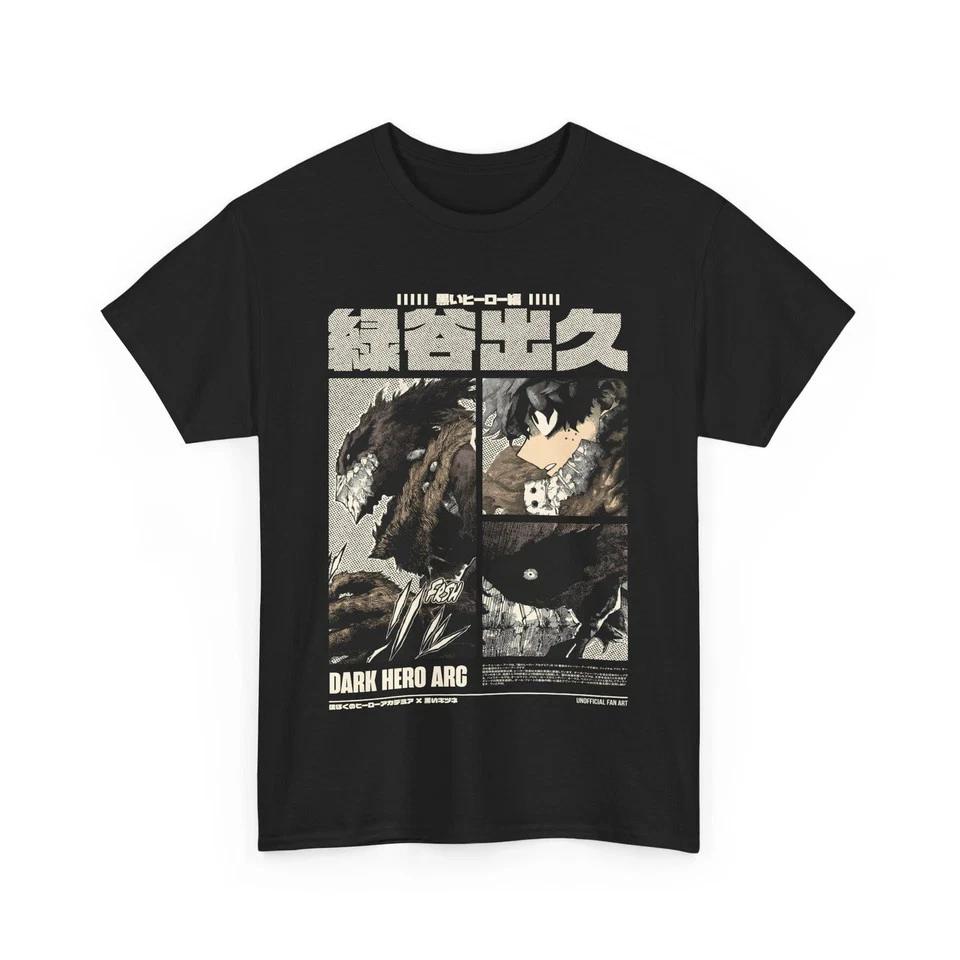 Deku TShirt My Hero Academia Gift Shirt Anime Tee Shirt Black S