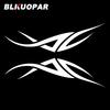BLKUOPAR for Tribal Flame Car Stickers Waterproof Creative Decals Laser Die Cut Air Holography Motorcycle Decor Vinyl Car Wrap