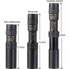 Powerful Binoculars Long Range Quality Portable 10-300X Zoom Metal HD Bak4 Professional Telescope Monocular for Hunting