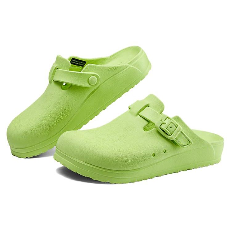 Skechers Comfortable Classic Open-Toe Slippers Women slippers Green 111090-LIME