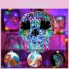 Colorful Halloween Skeleton Decorative Light With Unique Design For Festive Parties