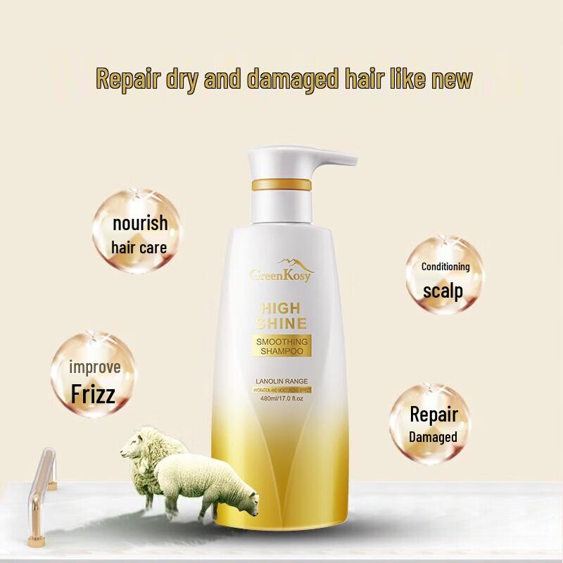 Green Valley Lanolin Volumizing & Straightening Shampoo