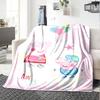 Peppa Pig Theme Printed Blanket - Perfect for Couch, Bed, Travel & Outdoor Use | Machine Washable, Cozy & Durable.