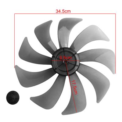 Ersatz-Ventilatorflügel 14 Zoll Standventilatorflügel Leiser Ventilatorflügel 7-Flügel-Option 9-Flügel-Option Einfach zu installieren Für Haushaltsventilatoren