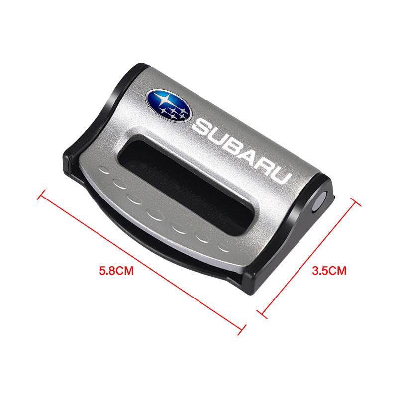 Car Seat Belts Clips Safety Adjustable Stopper Buckle Clip For Subaru XV BRZ WRX STI Forester Ascent Impreza Legacy Outback Levorg