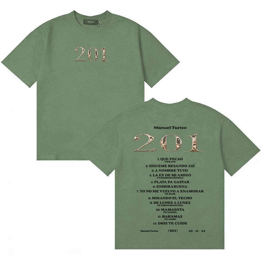 

Unisexuel Turizo 201 Letters Print T Shirt Unisex Women Gothic Style Oversized Short Sleeve Tshirts Cotton Pop Cozy Tshrits Teenagers 4XL