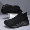 Barfuß Freizeitschuhe mit breiter Zehenbox für Herren Atmungsaktive Sportliche Herren Lauf- und Wanderschuhe Sockenähnliche Schuhe Slip-on Loafer Herren Sneaker