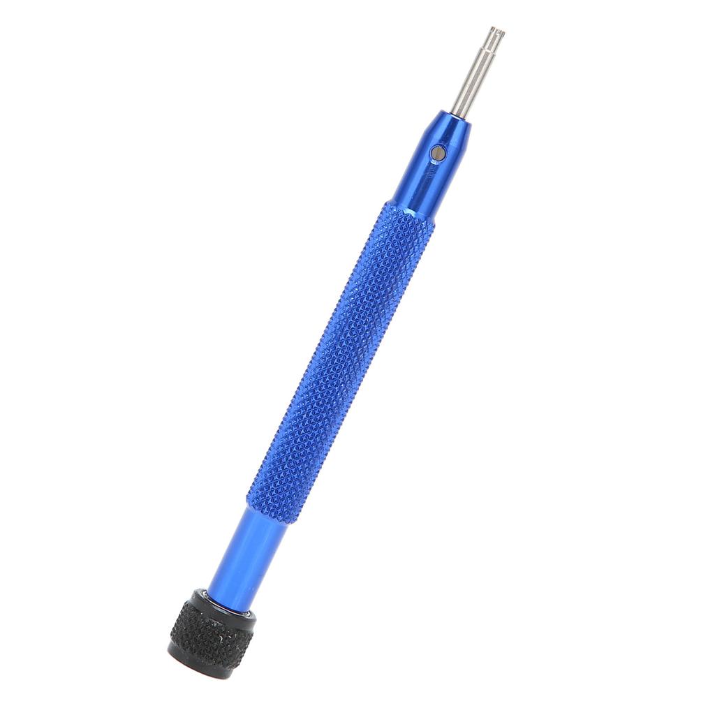 Watch Movement Screwdriver 6 Prongs Rustproof Portable Watch Movement Tool for Home Watch Repair Shops