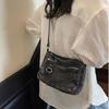 Y2K Vintage Handbag Street Style Solid Crossbody Bag Retro Denim Canvas Bag  Outdoor