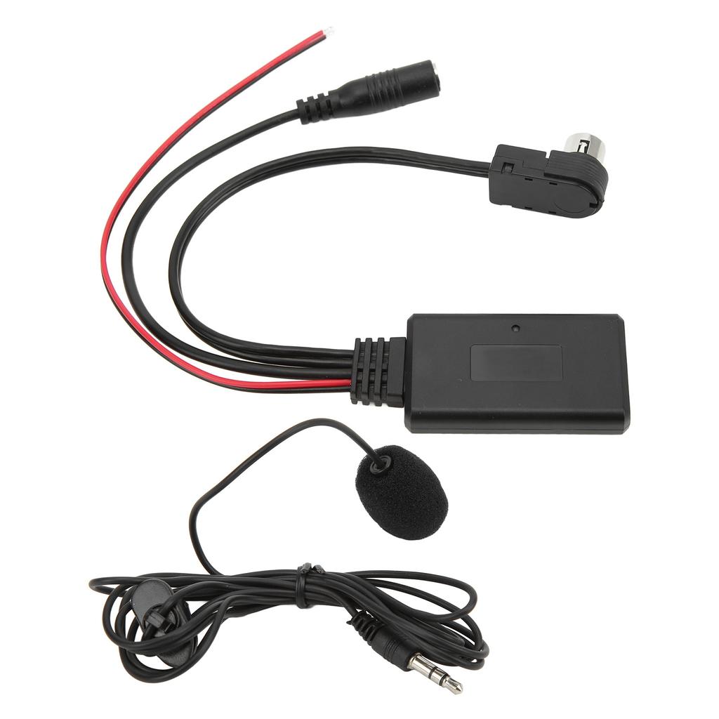 Bluetooth Aux Cable Audio Adapter for Alpine KCA121B AINET CDA9857 Smart Phone Microphone Handsree