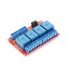 5V 4-Channel Relay Module with Optocoupler Isolation, Supports High and Low Level Trigger, Compatible with Arduino and Raspberry Pi for DIY