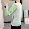 Ice Silk Quick Dry Long Sleeve T-Shirt Women Breathable Elastic Slim Base Top Outdoor Running Casual Tee