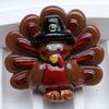 10Pcs New Cute Cartoon Easter Bunny, Egg, Turkey Series Flat Back Ornament Jewelry Bows Accessories