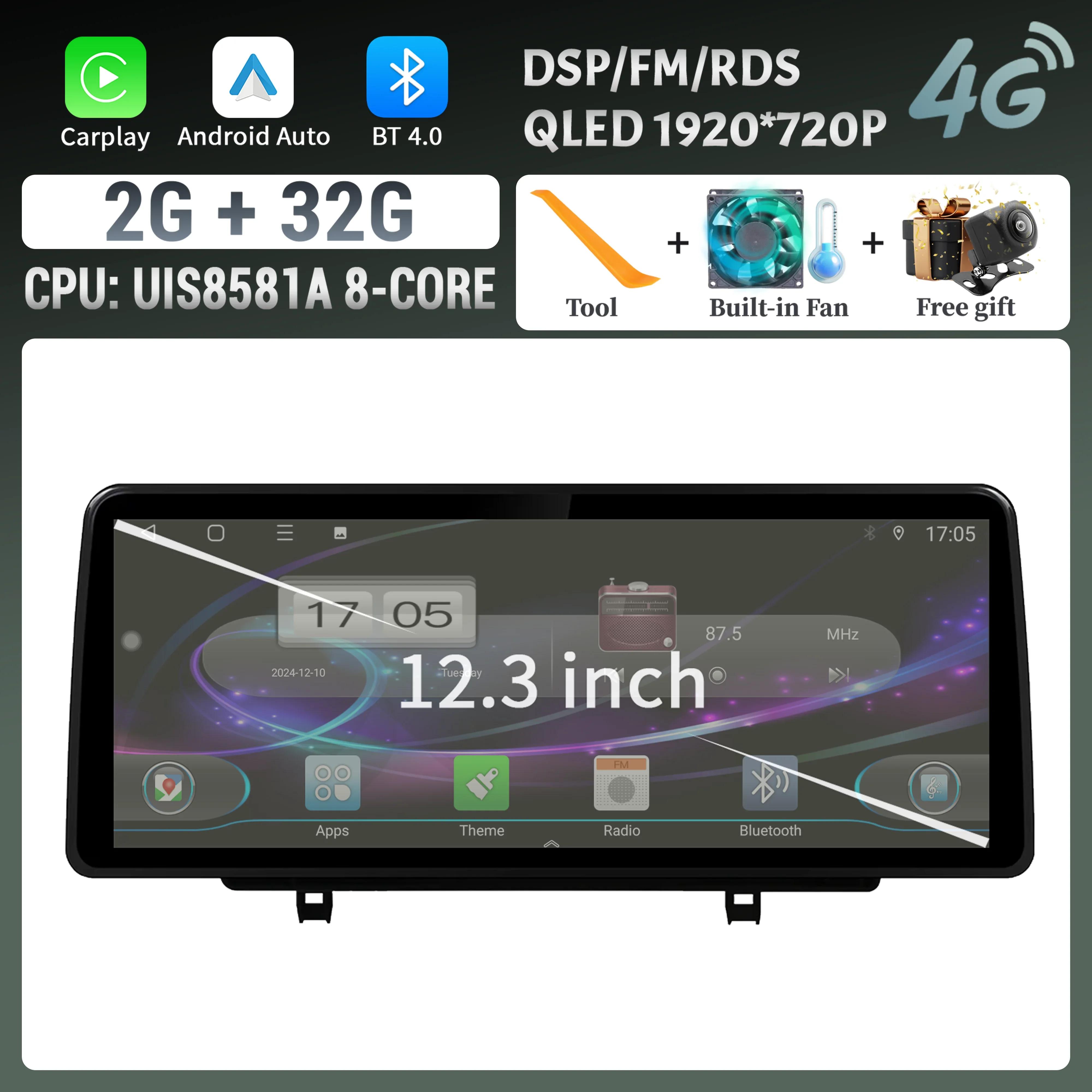 

12.3inch Android 14 Car Radio Multimedia 4G GPS For Mazda 3 Axela 2020-2022 Navigation Wireless BT Carplay Touch Screen Stereo CHINA