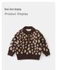 DUUDUU Unisex Baby Toddler Knit Sweater - Korean Style Autumn/Winter 2025