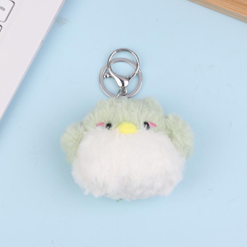 Cartoon Bird Baby Doll Backpack Plush Keychain Pendant High Beauty Bird Baby Doll Cartoon Cute Chicken Pendant