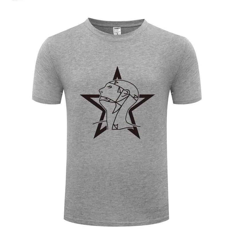 Music Rock The SISTERS OF MERCY Print T Shirts Unisex Hip Hop Short Sleeve O Neck Cotton Unisex T-Shirt Cool Funny Streetwear Top Tee